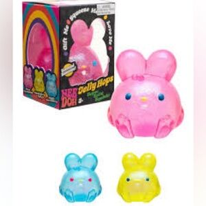 Nee Doh Jelly Hops Squishy- PINK